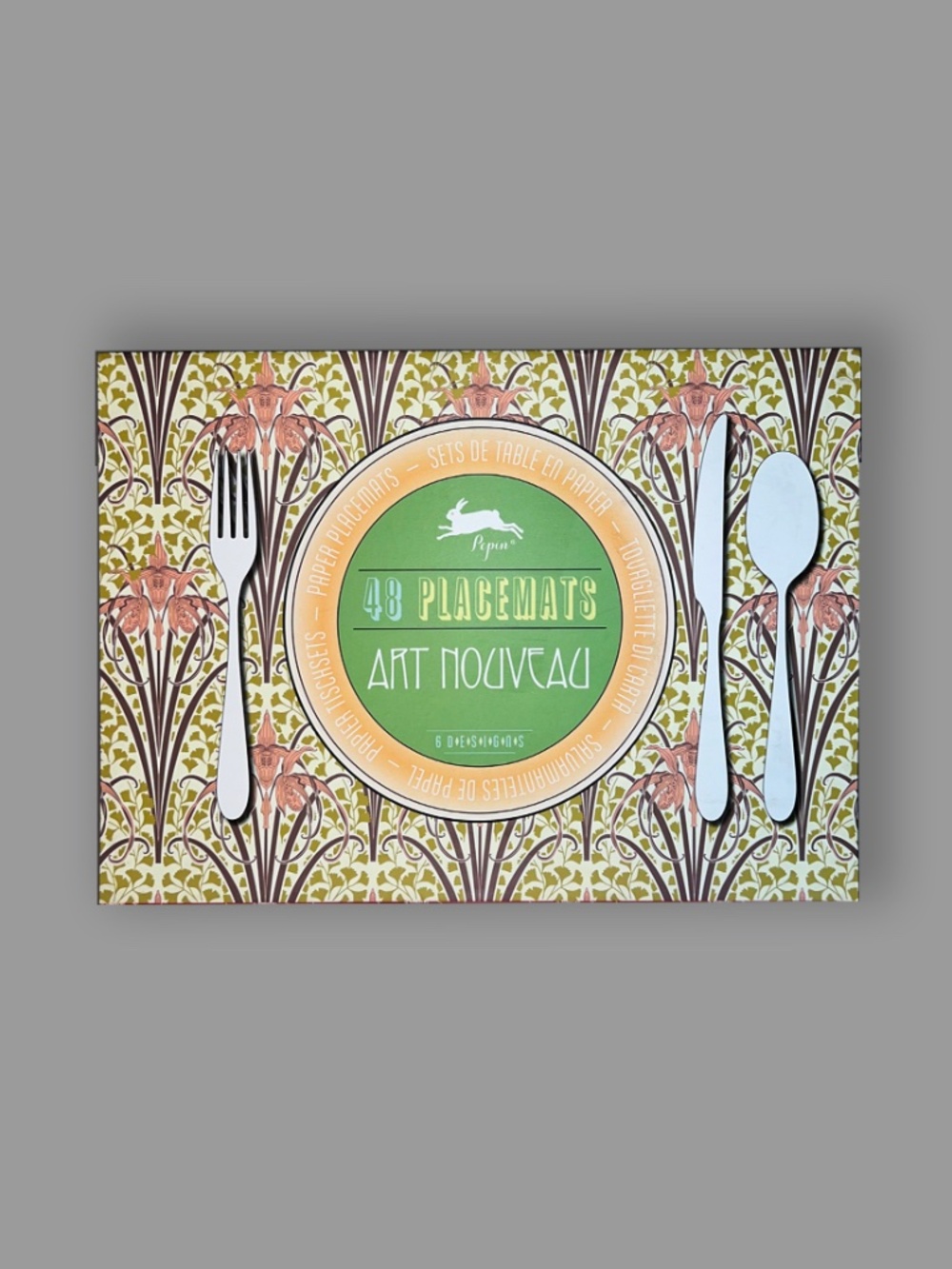 Art Nouveaux Paper Placemats